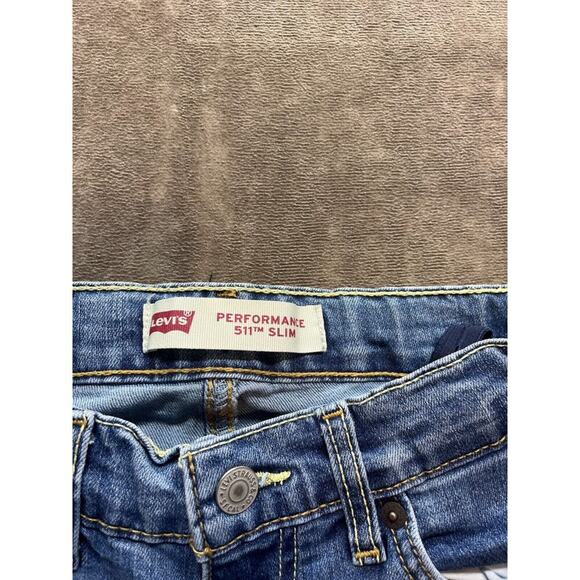 Levi's Jeans Performance 511 Slim Blue Denim Women's Size 12 Regular 26 x 27 - Picture 3 of 5